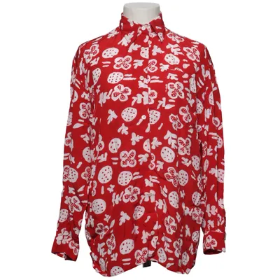 Blouse (Rouge, Blanc) de Rocky Viscose