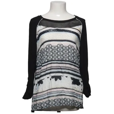 Blouse (Black, White, Multicolored) from Blueberry Elastane, Viscose