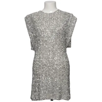 Cocktailkleid (Silber) von Zara Elasthan, Polyester