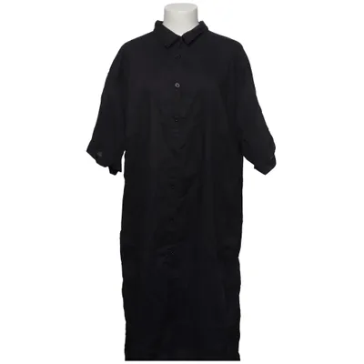 Shirt dress (Black) from Emilia Lay Cotton