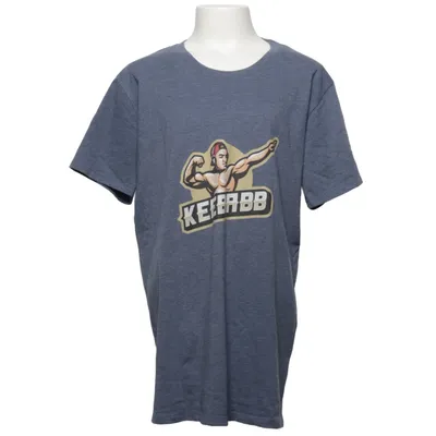 T-shirt (Blauw) van Spreadshirt Katoen, Polyester