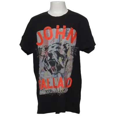 T-shirt (Noir) de John Galliano Coton