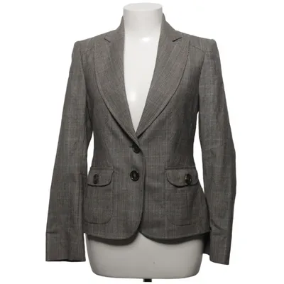 Blazer (Grijs, Meerkleurig) van Jaeger Viscose, Wol
