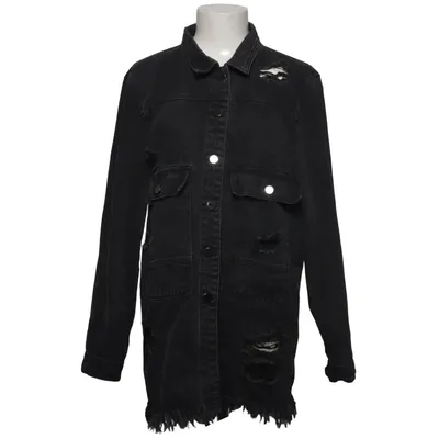 Jeansjacka (Grå) från Denim Bomull, Polyester