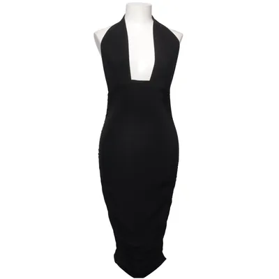 Halterneck dress (Black) from Honor Gold Elastane, Polyester