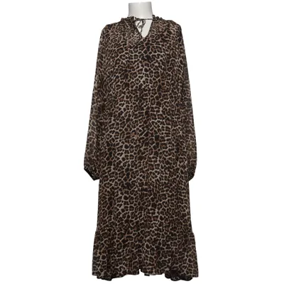 Maxi dress (Brown, Black) from Papaya
