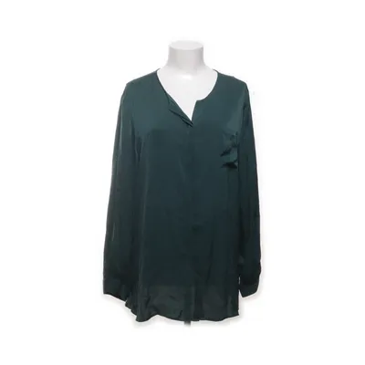 Blouse (Groen) van Repeat Elastaan, Zijde