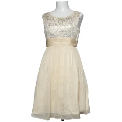 Robe de cocktail (Beige) de Fever London Coton, Soie