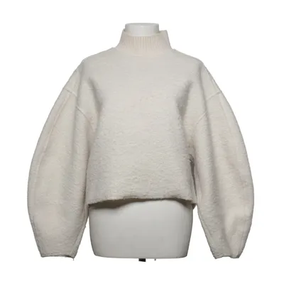 Pull-over (Beige) de Zara Acrylique, Élasthane, Polyester