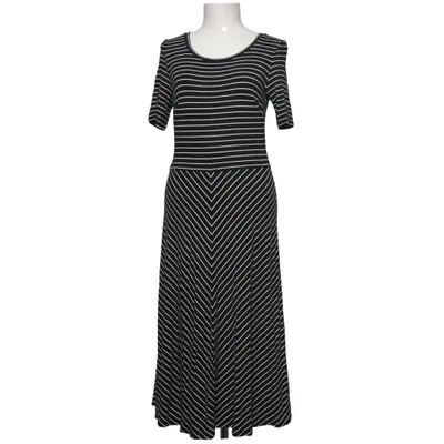 Maxikjole (Sort, Hvid) fra Miss Clarity Elastan, Viscose
