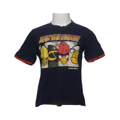 T-shirt (Blauw, Meerkleurig) van Angry Birds Katoen