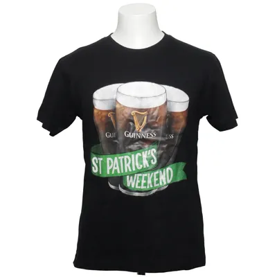 T-shirt (Black) from Guinness Cotton