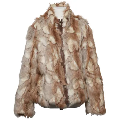 Veste d'hiver (Beige, Marron, Multicolore) de Livelo Attitude Cuir, Polyester