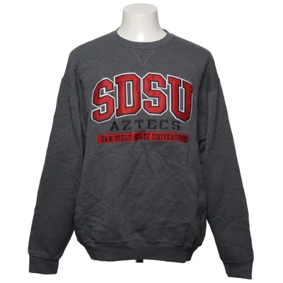 Sweatshirt (Grau, Rot) von SDS Baumwolle, Polyester