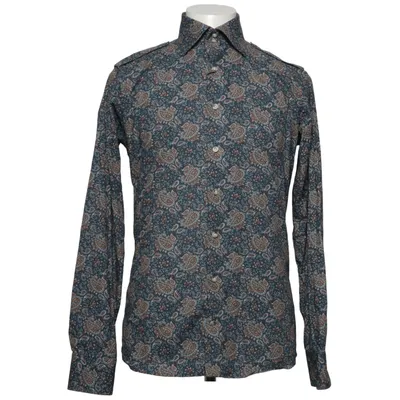Shirt (Blue, Brown, Multicolored) from Tailor Store Cotton