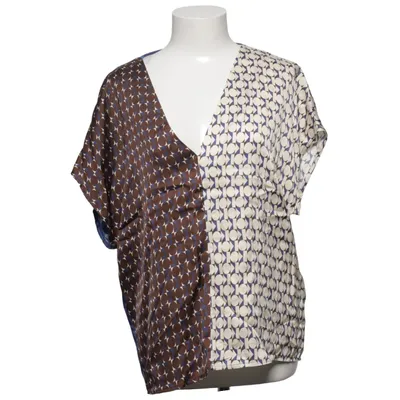 Haut (Marron, Beige, Bleu) de Sisley Viscose
