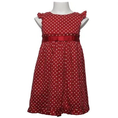 Robe (Rouge, Blanc) de Kids by Lindex Coton, Polyester