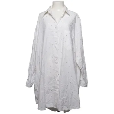 Chemise (Blanc, Noir) de MM6 by Maison Margiela Coton, Cuir