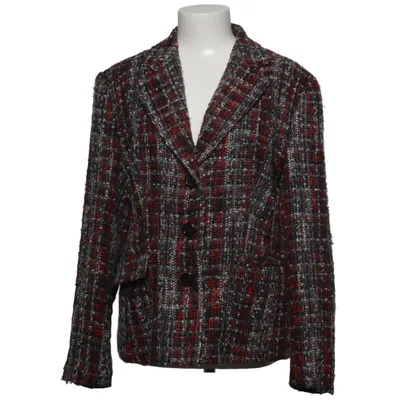 Kavaj (Grå, Röd, Flerfärgad) från Classic Woman Akryl, Polyester, Ull