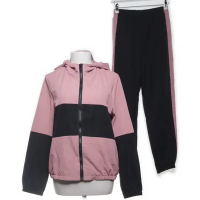 Träningsställ (Rosa, Svart) från Shein Polyester