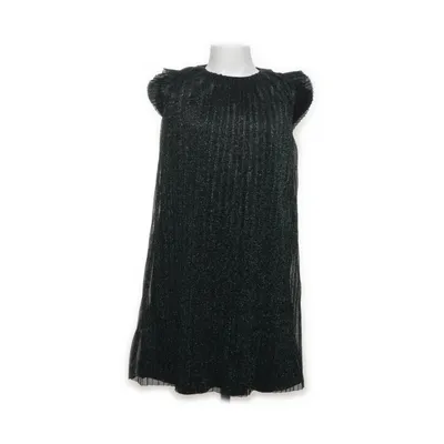 Klänning (Grön, Svart) från Zara Girls Collection Metallfiber, Polyester