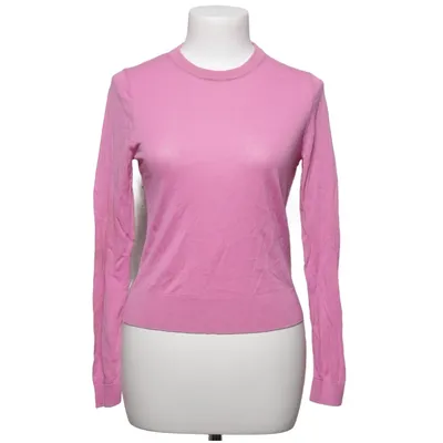 Strickpullover (Pink) von Zara Baumwolle, Lyocell, Seide