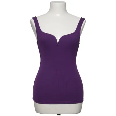 Tank Top (Purple) from H&M Elastane, Polyester, Viscose