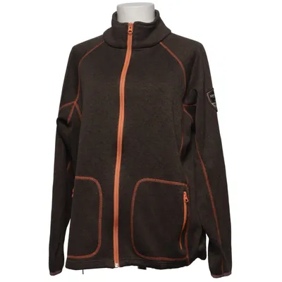 Fleecejacka (Brun, Orange) från Euro Hunt Polyester