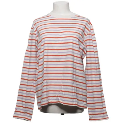 Långärmad t-shirt (Vit, Röd, Lila) från Popeia Ekologisk bomull