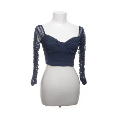 Crop top (Blauw) van Fashion Nova