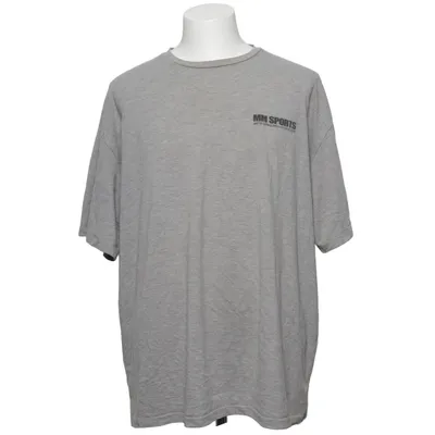 T-shirt (Gris) de MM Sports Coton, Élasthane, Polyester