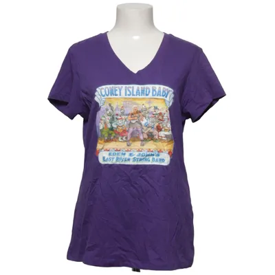 T-shirt (Violet) de District Coton
