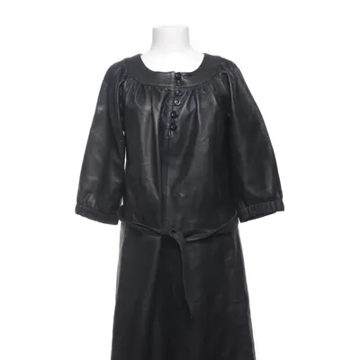 Leather dress (Black) from Dna Leather