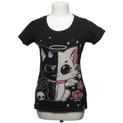 T-shirt (Svart, Flerfärgad) från Cupcake Cult Bomull