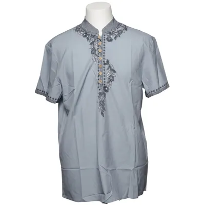 Kurzarmhemd (Grau) Polyester