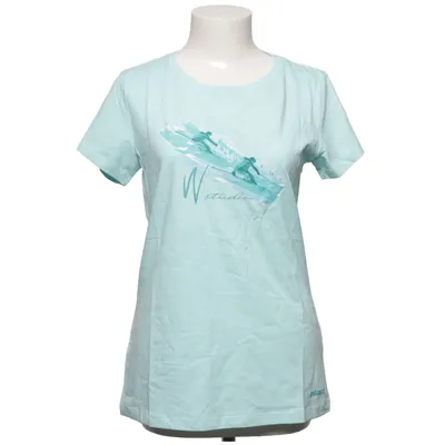T-shirt (Blue) from Elan Cotton, Elastane