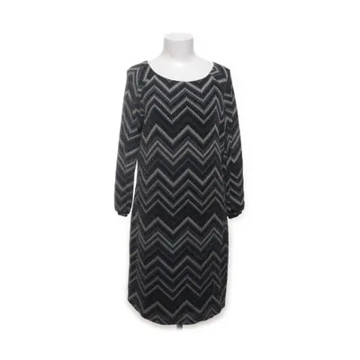 Robe (Noir, Gris, Blanc, Multicolore) de Maille Demoiselle Élasthane, Fibre métallique, Polyamide, Polyester