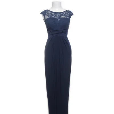 Robe de soirée (Bleu) de ASOS Coton, Élasthane, Polyamide, Polyester