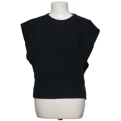 Pull sans manches (Noir) de Maser Angora, Polyamide, Laine
