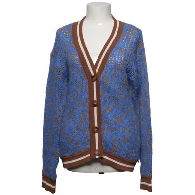 Cardigan (Blauw, Bruin, Wit) van Rich & Royal Acryl, Alpacawol, Polyamide, Viscose