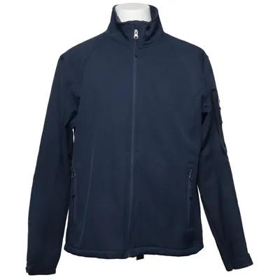 Softshell jacket (Blauw) van Crane Elastaan, Polyester