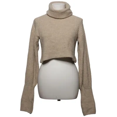 Turtleneck (Beige) from Linn Ahlborg x NA-KD Acrylic, Polyester