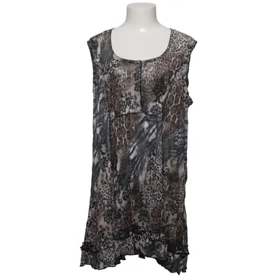 Jurk (Bruin, Zwart, Beige) van Gina Laura Collection