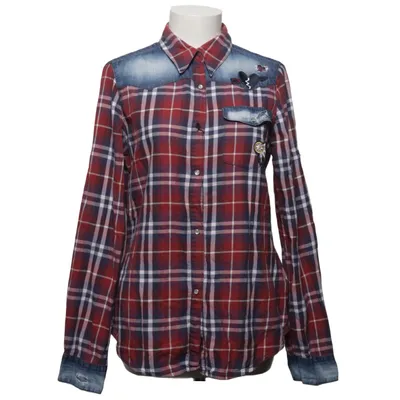 Flanellen overhemd (Rood, Blauw, Wit) van Zara Katoen