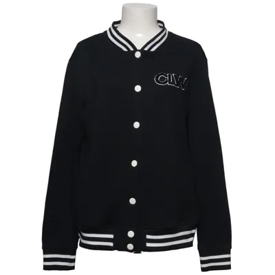 Collegejacka (Svart, Vit) från Colour Wear Bomull, Polyester