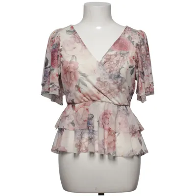 Top (Vmblair Ss V-Neck Top Vma) fra Aware by Vero Moda Elastan, Genanvendt polyester