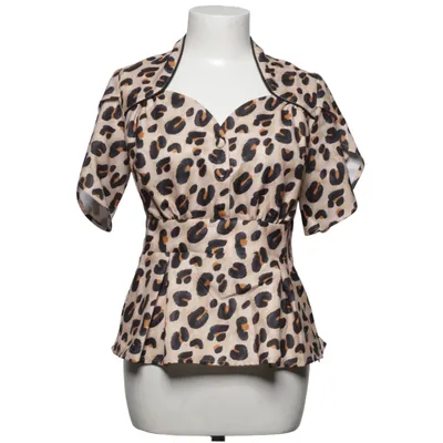 Top (Beige, Bruin, Zwart) van Lindy Bop Polyester