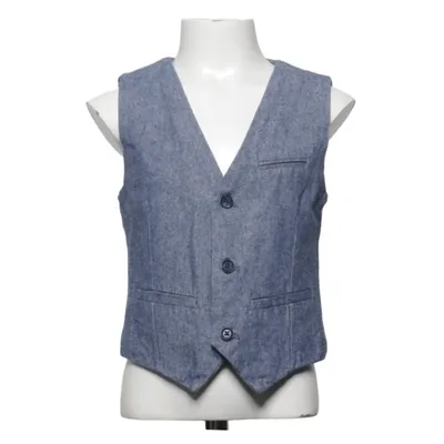 Suit vest (Blue) from H&M Cotton, Polyester