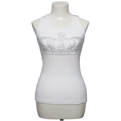 Tanktop (Swarovski Krone) van Classic Girl Katoen