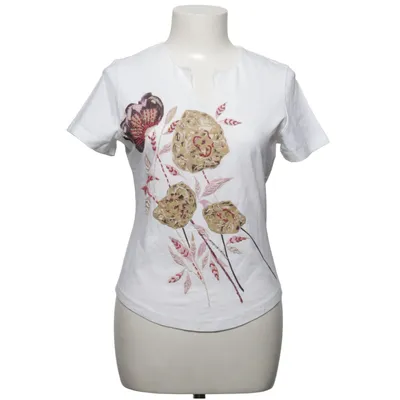 T-shirt (Vit, Flerfärgad) från Taifun Collection Bomull, Elastan